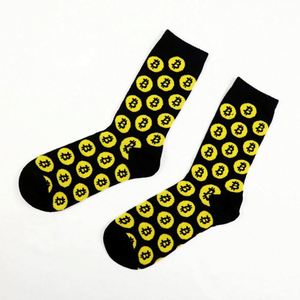 Calcetines Deportivos de Algodón con Diseño de Puntos y Color Negro, Anti-Olor - Product Image 4