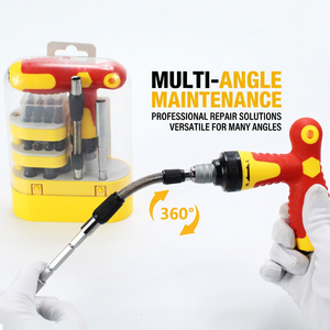 Juego de Destornilladores Telescópicos con Trinquete, 33 Piezas, Estuche de Herramientas, Reparación Electrónica - Product Image 5