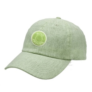 Casquette <span class=keywords><strong>de</strong></span> baseball en lin à 6 panneaux, respirante, ajustable, <span class=keywords><strong>de</strong></span> qualité supérieure, personnalisable, vente en gros - Product Image 6