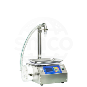 Máquina de llenado de líquidos pequeña para miel, pasta de sésamo, pasta de pera, salsa de harina y pasta de silicona de alta viscosidad en tarros - Product Image 3