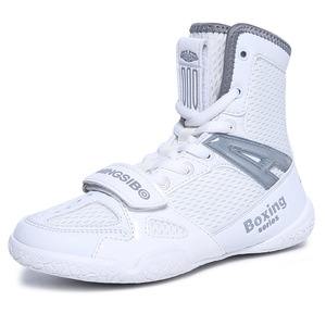 Zapatillas Profesionales de <span class=keywords><strong>Boxeo</strong></span> y Sanda para Niños y Niñas, Botas de Lucha Libre para Entrenamiento - Product Image 2