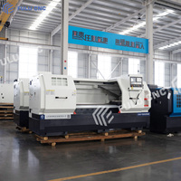Torno CNC Horizontal de Cama Plana CK6150-2000 con Control GSK, Alta Precisión y Gran Resistencia para Piezas Metálicas, Ferretería y Automotrices