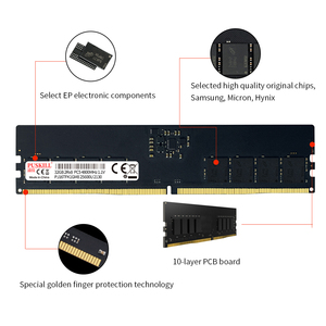 Mémoire PC PUSKILL DDR5 Haute Vitesse 5200MHz 5600MHz 6000MHz 8GB 16GB 32GB CL42 RAM Compatible pour Gaming - Product Image 3