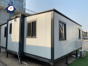 บ้านตู้คอนเทนเนอร์แบบขยายได้สำหรับ2 3ห้องนอนวิลล่าสำเร็จรูปแบบพกพาขนาด40 20FT สีแบบโมเดิร์นเคลื่อนย้ายได้ - Product Image 5