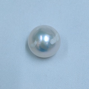 <span class=keywords><strong>Perle</strong></span> Sciolte Naturali Edison <span class=keywords><strong>Bianche</strong></span> Autentiche di Acqua Dolce, Grandi Dimensioni Quasi Rotonde, 9-15mm - Product Image 6