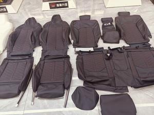 Asiento de carreras deportivo de lujo para coche, cubierta de cuero con Panel de fibra de carbono personalizado, actualización de cubo, asientos RS para <span class=keywords><strong>Audi</strong></span> <span class=keywords><strong>A3</strong></span> A4 A5 A6 A7 Q3 Q5 Q7 Q8 - Product Image 2