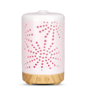 Difusor de aroma Starfish, humidificador ultrasónico de 100 ml con luz nocturna para uso en el hogar y la oficina - Product Image 3