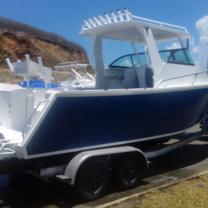 Pantoon-barco de pesca <span class=keywords><strong>jet</strong></span> ski, barco de pesca con cabina de aluminio certificado, nuevo diseño - Product Image 3