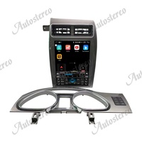 Radio Multimedia para Auto con Android 11, 6G+128GB para Audi Q7 2005-2016, Estilo Tesla, Unidad Principal Estéreo, DVD, GPS, Navegación, Audio