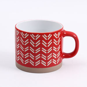 Regalo Oficina Taza de desayuno en relieve Personalidad creativa Taza de café Tazas de cerámica para uso diario - Product Image 2