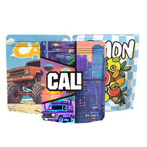 Tùy chỉnh in 3.5g bao bì holograph dây kéo túi niêm phong 8 3.<span class=keywords><strong>5</strong></span> mùi bằng chứng đặc biệt Cali Mylar Túi - Product Image 1