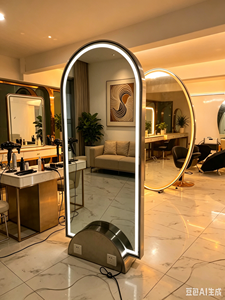 2018 Vendita calda Stile Classico Francese LED Stazione di <span class=keywords><strong>Trucco</strong></span> Con Le Luci - Product Image 4