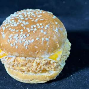 Crème glacée à la vanille en forme de hamburger, certifiée HACCP ISO HALAL, boîte de 110 g, 12 pièces par carton, marque Siyu, prêt à <span class=keywords><strong>manger</strong></span>, surgelé - Product Image 4