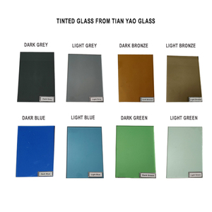 5mm Clear Bronze Green Blue Grey Black Reflective <strong>Tinted</strong> Tempered <strong>Glass</strong> Sheets Cut To Size Toughened Decorative <strong>Glass</strong> <strong>Panels</strong> - Product Image 5