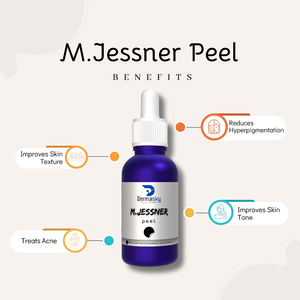 Dermasky Modified Jessner Peel, peeling chimique pour tous types de peau, usage professionnel et clinique, peeling chimique 30 ml - Product Image 2