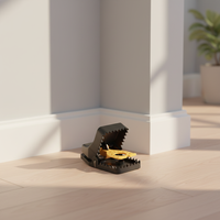 Piège à souris en plastique en promotion – Installation facile – Attrape-rongeurs pour cuisine et jardin