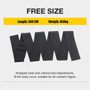 Hexin <span class=keywords><strong>Waist</strong></span> Shaper Colombia nas Reduzieren Bauch Taille Wrap Gewichts verlust Taille Gürtel Gürtel für Frauen - Product Image 2