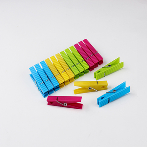 Pinzas o Broches <span class=keywords><strong>de</strong></span> Plástico <span class=keywords><strong>de</strong></span> Colores para <span class=keywords><strong>Ropa</strong></span> - Product Image 1