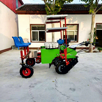 Transplanteur de légumes autopropulsé haute performance, léger et compact, pour poivrons et choux