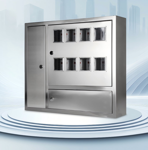 304 Stainless Steel 8-Way Electric Meter Box with Viewing <b>Window</b> IP65 Outdoor Power Panel Electricity meter box - Product Image 6