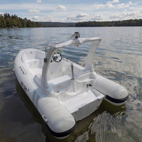 Sannce — bateau gonflable de luxe en fibre de verre, 19ft RIB580
