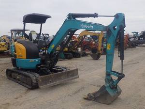 Excavadora de segunda mano, modelo 2009, 90% nueva, 3.5 toneladas, marca japonesa original Kubota, mini excavadora compacta con giro de cola cero. - Product Image 3