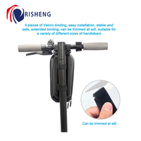 Sac Avant Trottinette Étanche Grande Capacité 3L, Étui Rigide en EVA pour Guidon de Trottinette et Vélo Pliant Universel