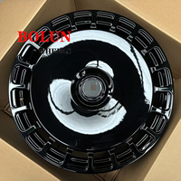 Roues forgées Monobloc Aerodisc noir brillant personnalisé pour Benz G63,RangeRover Vogue,LandRover Defender, PCD 5x130, 5x120
