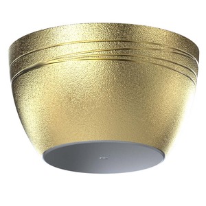 F105E Bol de table ABS métallique pour compositions florales d'orchidées de Noël - Product Image 4