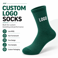 Chaussettes mi-mollet personnalisées avec logo de marque, livraison rapide, conception gratuite, couleur et emballage personnalisés, chaussettes en coton tendance pour le quotidien