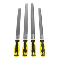Lime persane industrielle Couteau à mastic de polissage plat fin Grattoir semi-circulaire à dents grossières en acier moyen