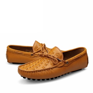 Mocasines de Negocios para Hombre Hechos a Mano con Cuero Genuino, Diseño a Cuadros, Resistentes, Transpirables, para Todas las Temporadas, Disponibles en Stock, Se Acepta OEM - Product Image 6