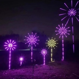 Luces LED Decorativas para Exteriores, Multicolor, Inteligentes, RGB, Control por Aplicación, Tira RGBIC Mágica, Decoración Navideña, Luces LED de Fuegos Artificiales Nocturnas - Product Image 2