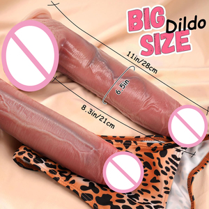 <span class=keywords><strong>Dildo</strong></span> in Silicone Ultra realistico <span class=keywords><strong>Dildo</strong></span>, <span class=keywords><strong>Dildo</strong></span> realistico per G Spot e gioco anale con potente ventosa, Sex Toy per le donne degli uomini - Product Image 6