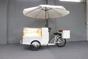 Chariot d'affichage de tiramisu d'affaires à assistance électrique Street Cake Vélo de vente réfrigéré - Product Image 4