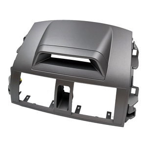 Air Vent Panel For Corolla 2007-2013 Matte Finish <b>Plastic</b> Dash <b>Frame</b> With Clock Integration - Product Image 5