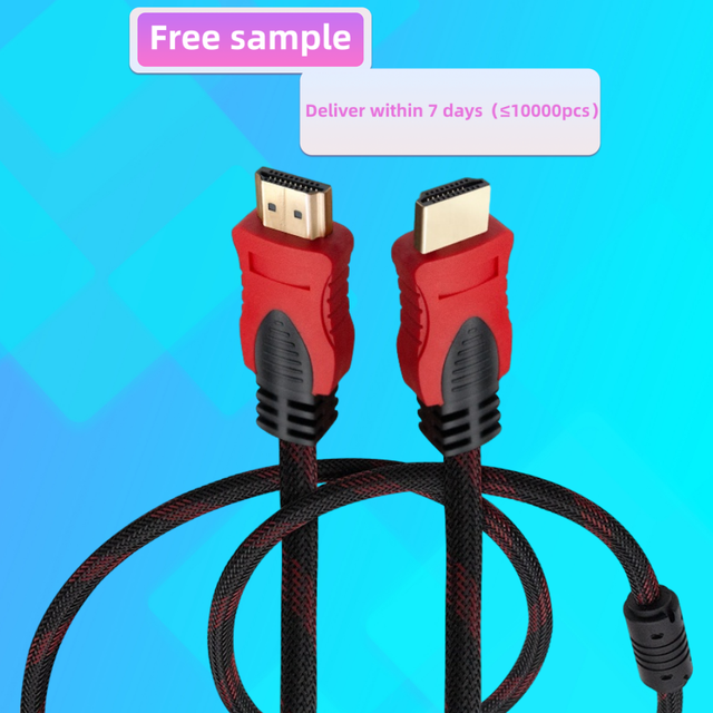 2.7/3/4.5/5m Manufacturers High Speed Gold Plated Male to Male hdmi Cable 1080P 3D 2K60Hz 1.4v Cable hdmi for Mobile to Tv