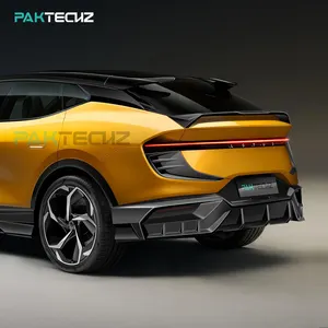 Paktechz Trockenkohlefaser Karosseriekit Heckstoßstange Lippendiffusor für Lotus Eletre