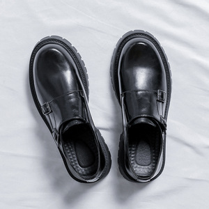 <span class=keywords><strong>Scarpe</strong></span> da <span class=keywords><strong>uomo</strong></span> in pelle autunnali, eleganti, slip-on, antiscivolo, traspiranti, con suola spessa ammortizzata, impermeabili, casual da lavoro. - Product Image 2