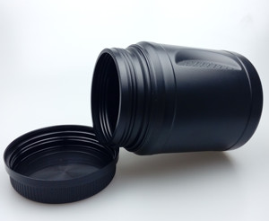 Frasco vacío de plástico HDPE para el cuidado de la salud, contenedor de alimentación de proteína negra grande para deportes, alimentación, barato, proveedor de China - Product Image 5