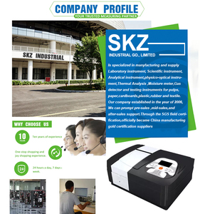 SKZ-I3 190-1000nm 파장 범위 단일 빔 <span class=keywords><strong>UV</strong></span> 전문가용 2nm 대역폭 LCD 디스플레이 분광광도계 - Product Image 5