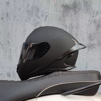 Nouveau casque intégral de moto CXMOTO ABS Predator avec doublure en mousse Iron Warrior, éclairage LED cool et rabattable
