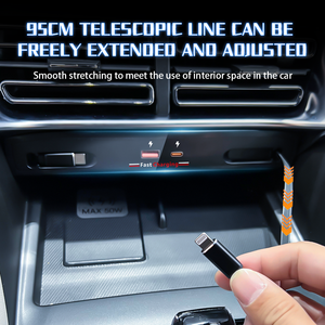 ตัวขยาย USB สำหรับแท่นชาร์จอย่างรวดเร็วอะแดปเตอร์สำหรับเพลง BYD - Product Image 2