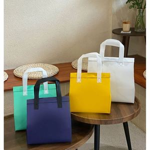 ถุงเก็บความร้อนแบบใช้แล้วทิ้งสำหรับส่งอาหาร ทำจากอลูมิเนียมฟอยล์และผ้าไม่ทอ - Product Image 1