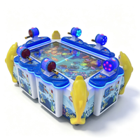 Machine de jeu d'arcade de pêche pour 6 joueurs, à monnayeur, thème océan, multijoueur, pour parc d'attractions
