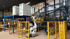 Système mécanique entièrement automatique, bras robotique d'empilage de lingots ultra-précis, robot de manutention de lingots d'aluminium - Product Image 6