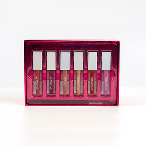 Venta al por mayor maquillaje brillo de labios de larga duración rojo <span class=keywords><strong>mate</strong></span> lápiz labial líquido frutas brillo de labios - Product Image 1