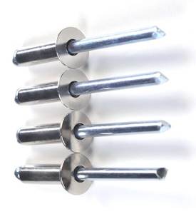 <span class=keywords><strong>Rivet</strong></span> aveugle à extrémité ouverte à tête ronde solide en acier semi-inoxydable à comptoir plat coulé Rivets <span class=keywords><strong>Pop</strong></span> à motif tubulaire - Product Image 5