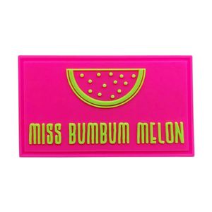 Custom Logo Embossed <b>Sew</b>-<b>On</b> PVC & Rubber <b>Patches</b> Soft 2D/3D Label for Clothing and Hats - Product Image 2