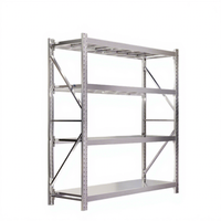Étagère de rangement réglable Sanyang en acier laminé à froid, structure démontable, assemblage rapide, grande capacité, CE RoHS
